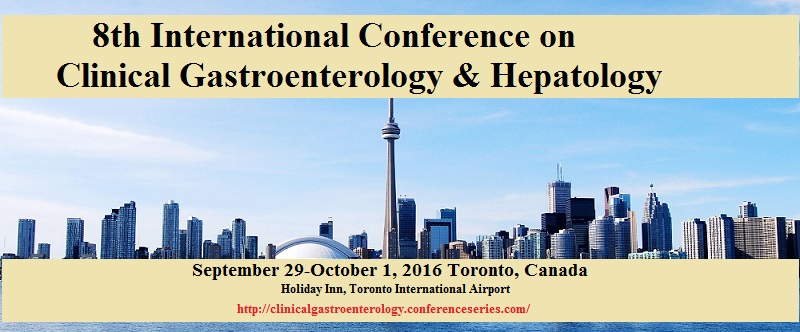 Clinical Gastroenterology 2016 mainly focuses on the latest diagnostic and therapeutic techniques for gastrointestinal diseases. This clinical gastroenterology conference  discusses the latest research outcomes and technological advancements in the field and brings together leading gastroenterologists, surgeons, physicians, research scholars, students along with industrial and pharma professionals to exchange share their views on critical aspects of gastroenterology research. This gastroenterology conference brings together Presidents and Eminent Personalities to explore opportunities on emerging platforms in the field of gastrointestinal therapeutics.